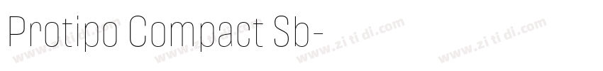 Protipo Compact Sb字体转换